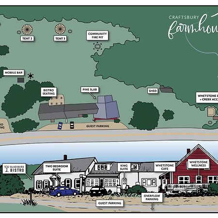 Craftsbury Farmhouse Exterior foto
